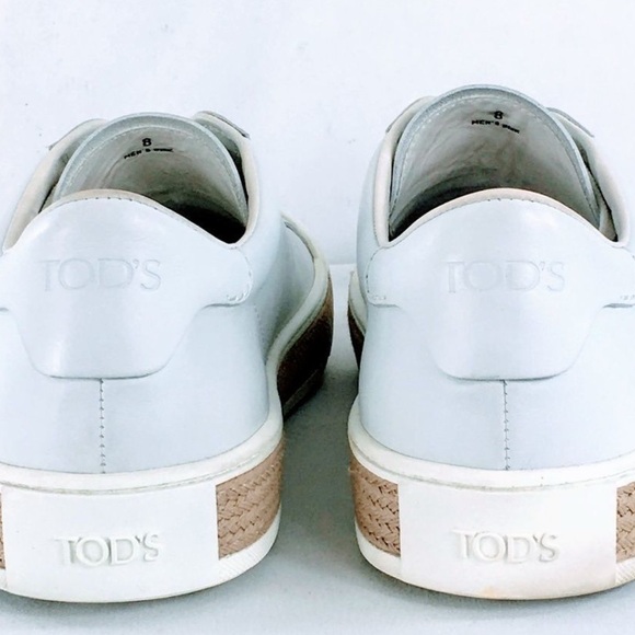 Tod's Sneakers Mens 26A Allacciata Cassetta Leather Lace Up - Picture 6 of 16